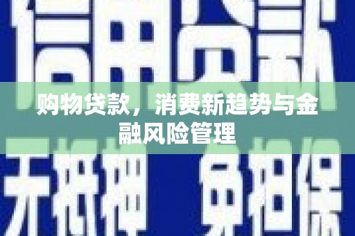 罗城购物贷款，消费新趋势与金融风险管理