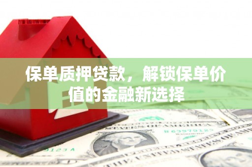 罗城保单质押贷款，解锁保单价值的金融新选择