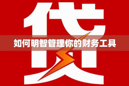 罗城如何明智管理你的财务工具