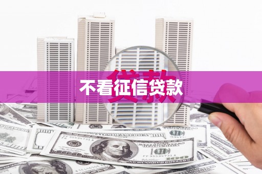 罗城不看征信贷款