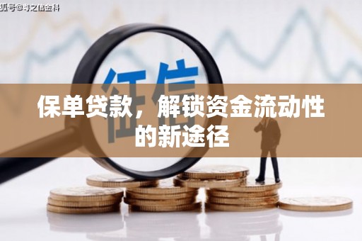 罗城保单贷款，解锁资金流动性的新途径