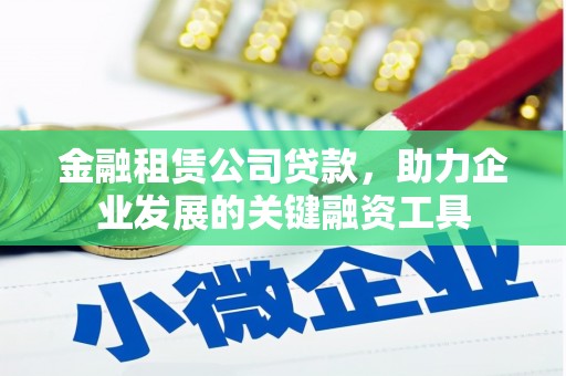 罗城金融租赁公司贷款，助力企业发展的关键融资工具