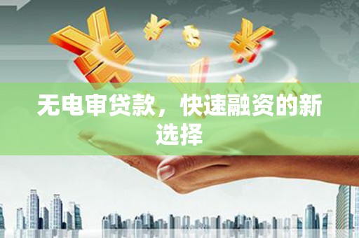 罗城无电审贷款，快速融资的新选择