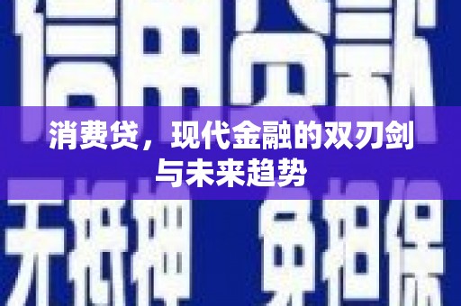罗城消费贷，现代金融的双刃剑与未来趋势