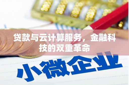 罗城贷款与云计算服务，金融科技的双重革命