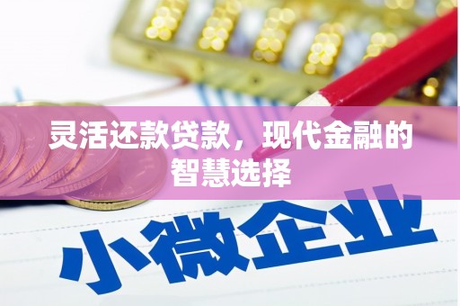 罗城灵活还款贷款，现代金融的智慧选择