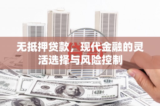 罗城无抵押贷款，现代金融的灵活选择与风险控制
