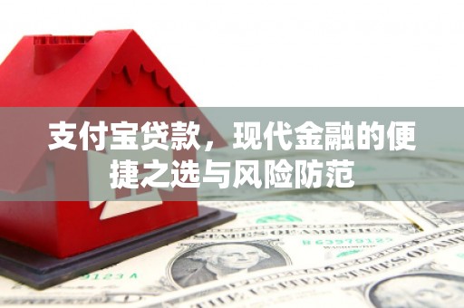罗城支付宝贷款，现代金融的便捷之选与风险防范