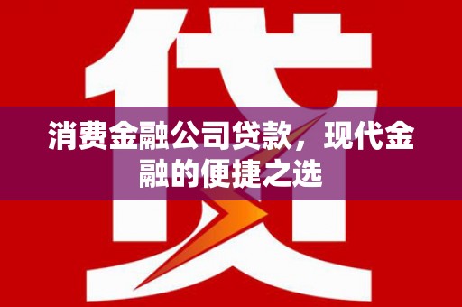 罗城消费金融公司贷款，现代金融的便捷之选