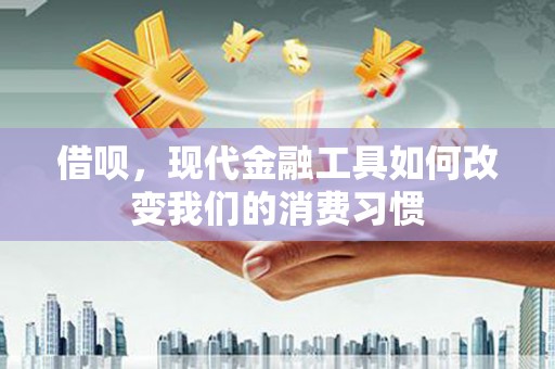罗城借呗，现代金融工具如何改变我们的消费习惯