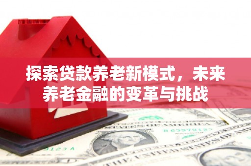 罗城探索贷款养老新模式，未来养老金融的变革与挑战