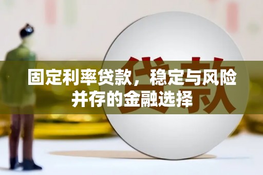 罗城固定利率贷款，稳定与风险并存的金融选择