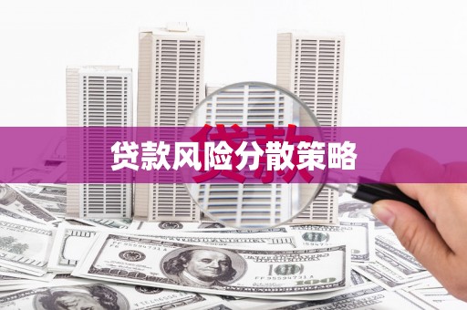 罗城贷款风险分散策略