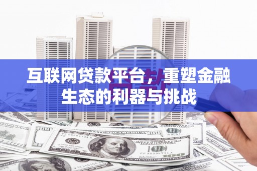 罗城互联网贷款平台，重塑金融生态的利器与挑战
