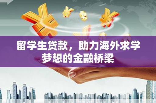 罗城留学生贷款，助力海外求学梦想的金融桥梁