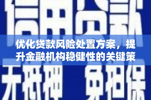 罗城优化贷款风险处置方案，提升金融机构稳健性的关键策略