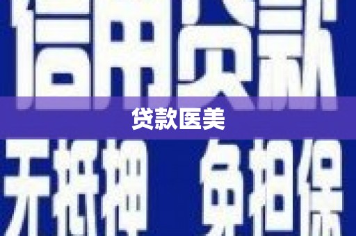 罗城贷款医美
