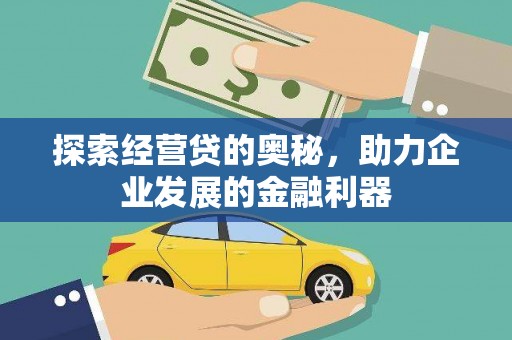 罗城探索经营贷的奥秘，助力企业发展的金融利器