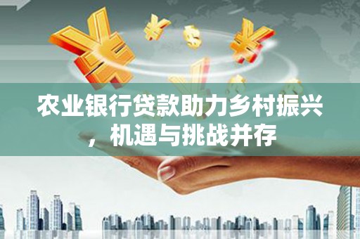 罗城农业银行贷款助力乡村振兴，机遇与挑战并存