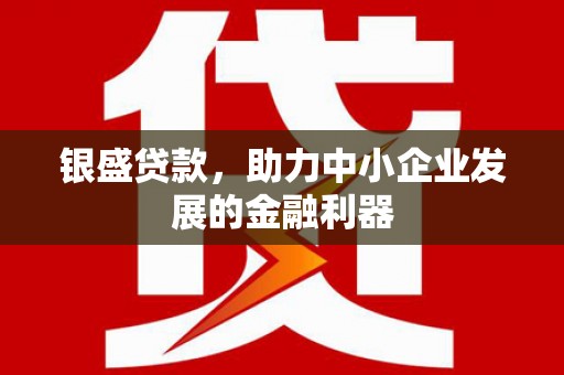 罗城银盛贷款，助力中小企业发展的金融利器