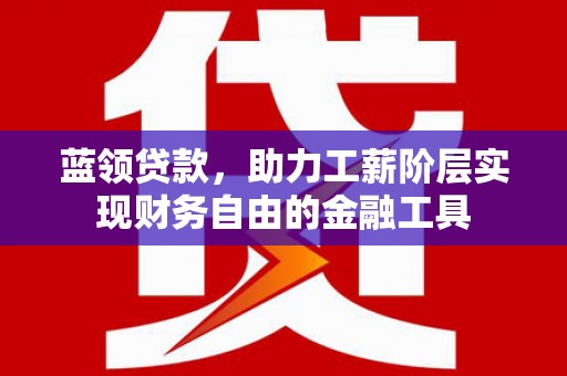 罗城蓝领贷款，助力工薪阶层实现财务自由的金融工具