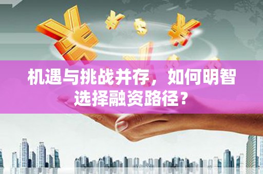 罗城机遇与挑战并存，如何明智选择融资路径？